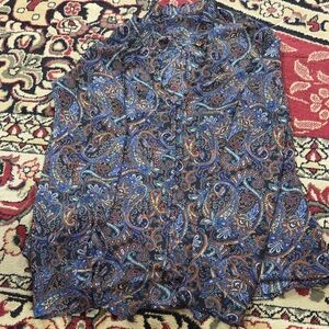 Express Paisley Blouse